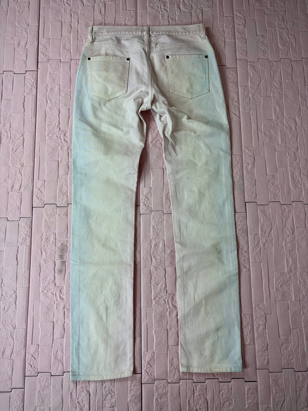 Maison margiela dyed denim