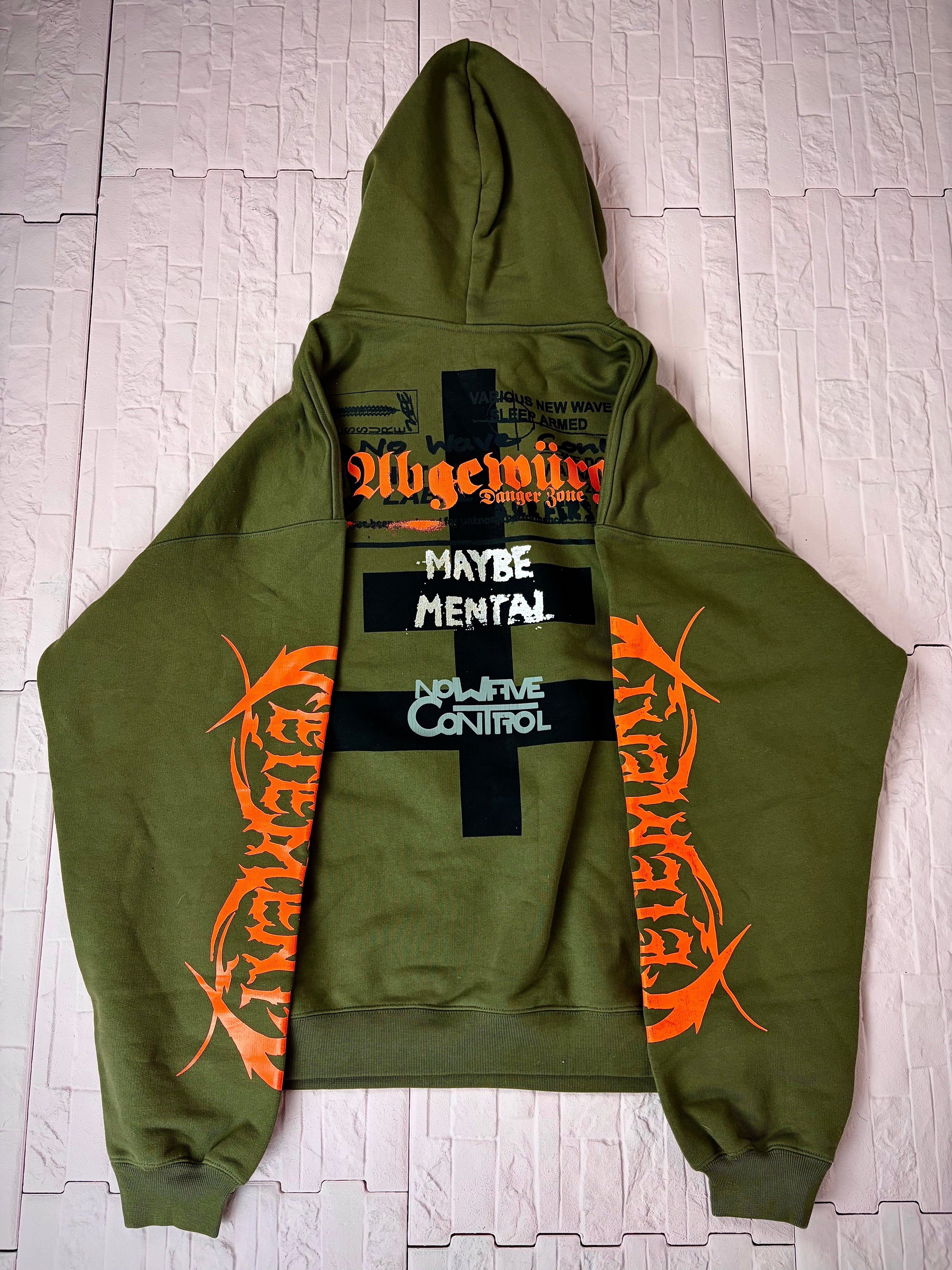 Vetements Maybe mental hoodie