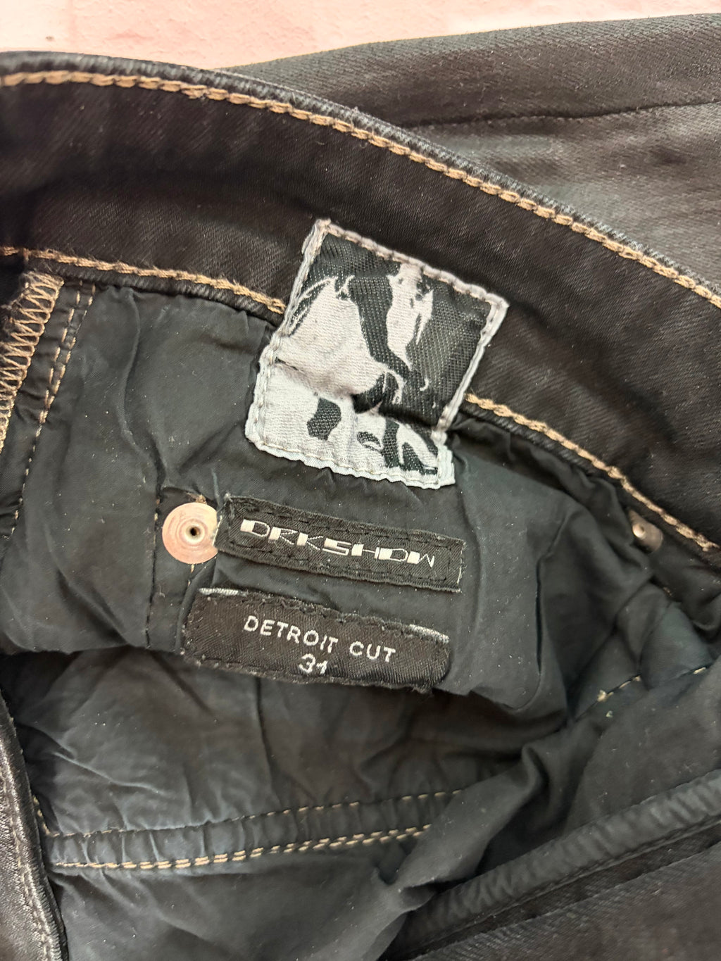 Rick owens FW20 waxed detroit cut