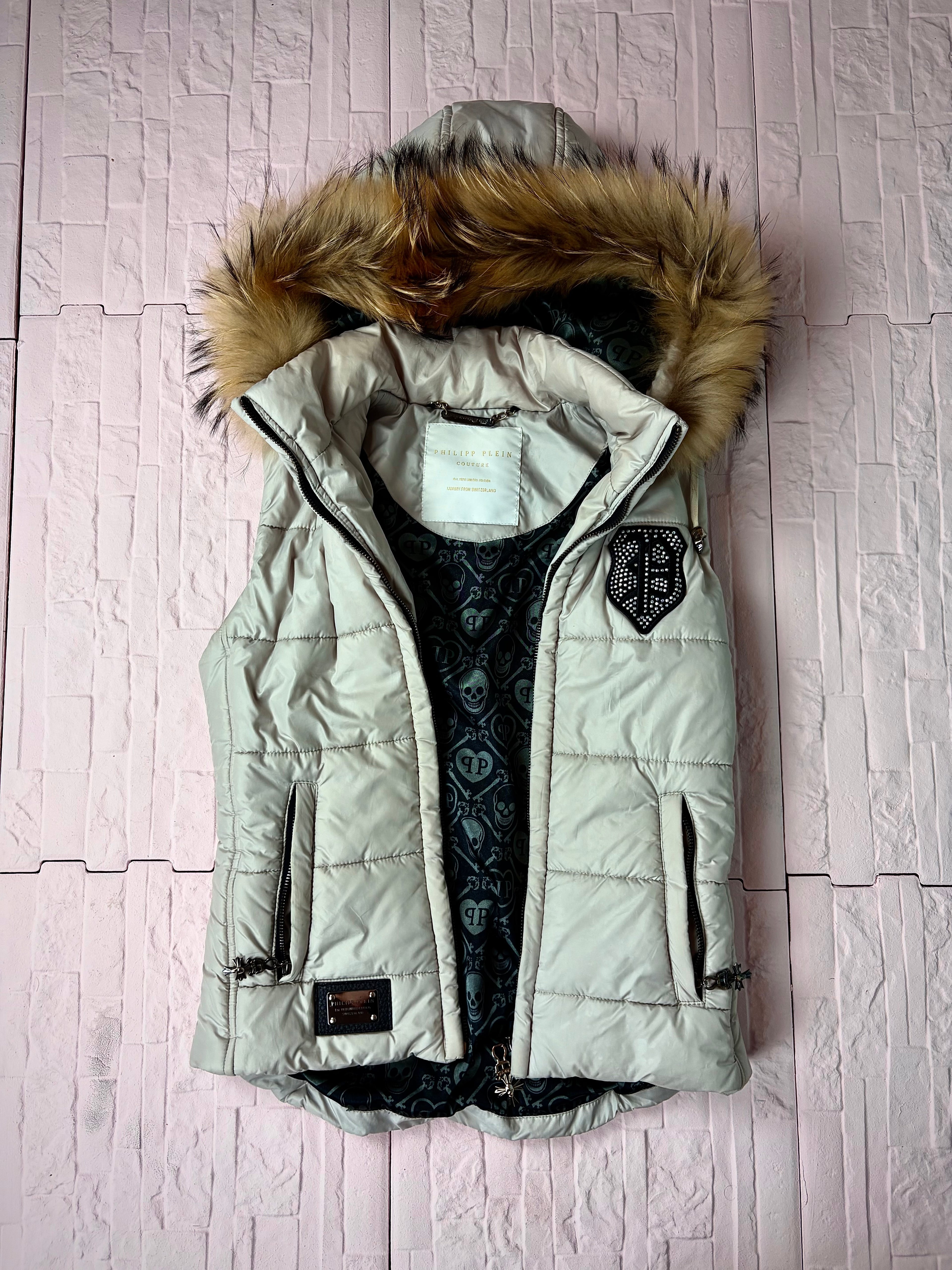 Phlilipp Plein fur vest
