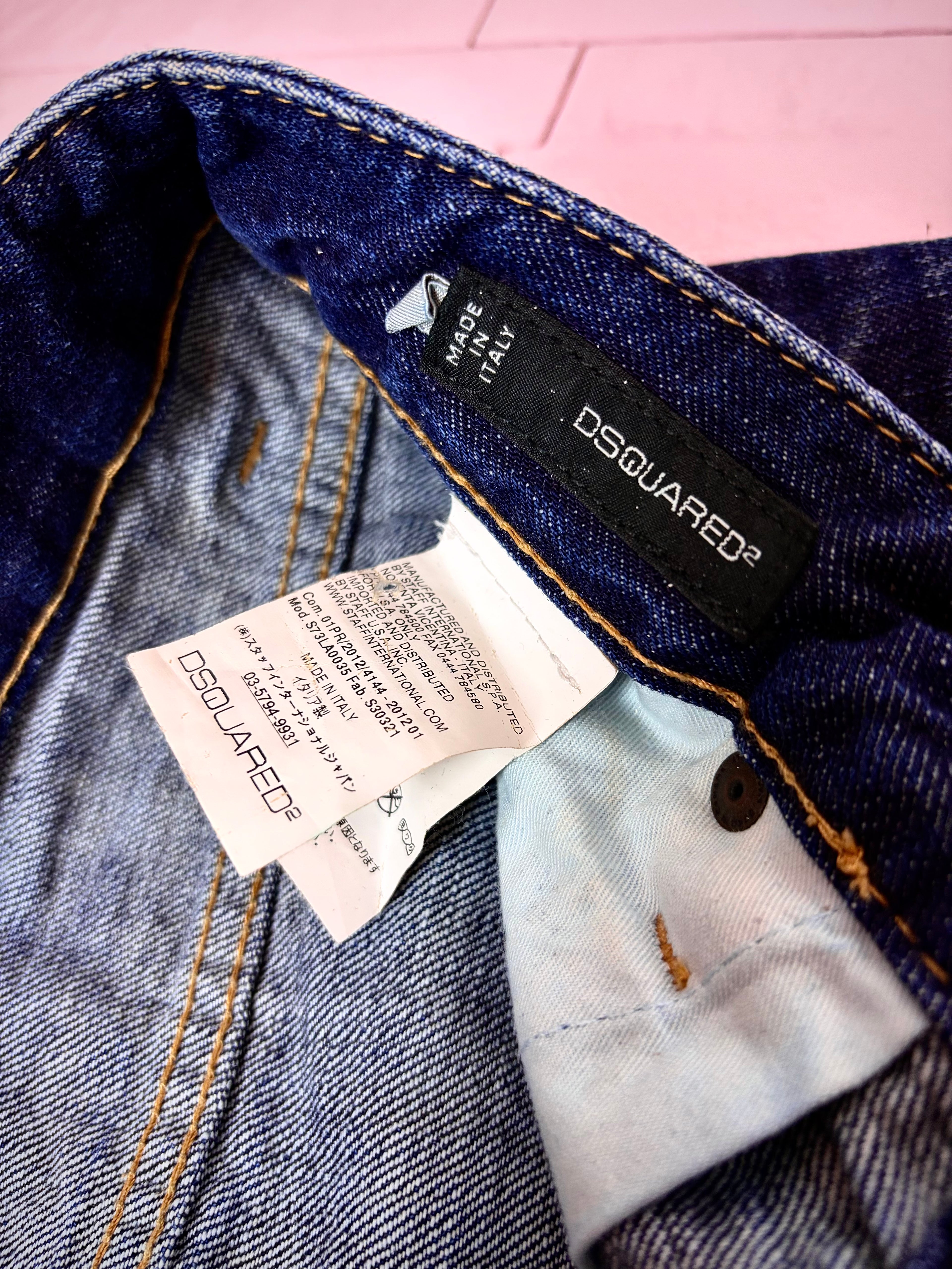 Dsquared mud denim
