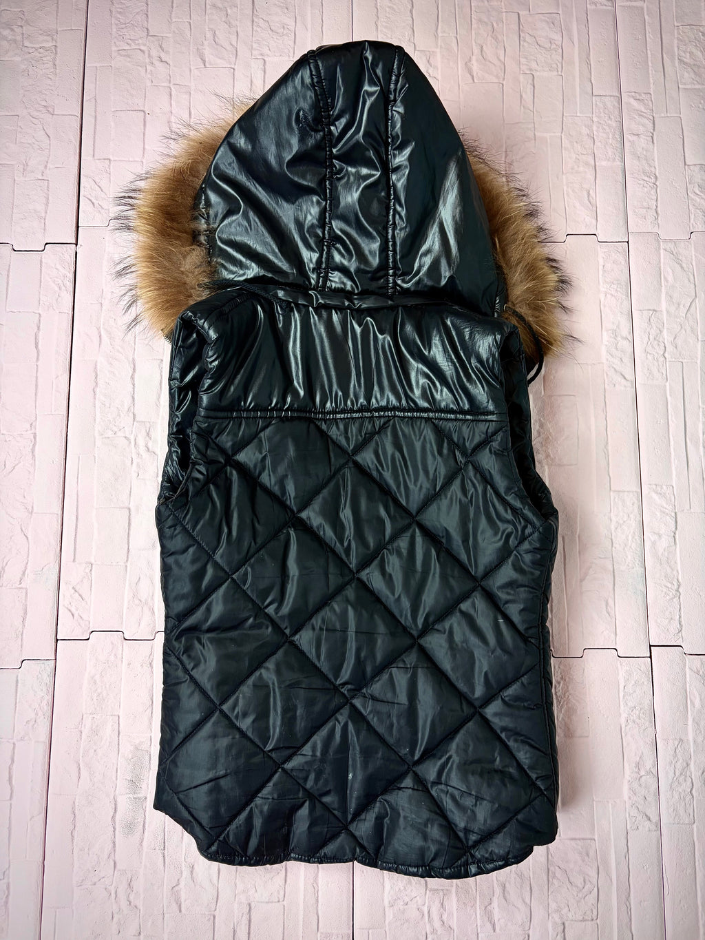 Philipp Plein waxed puffer vest