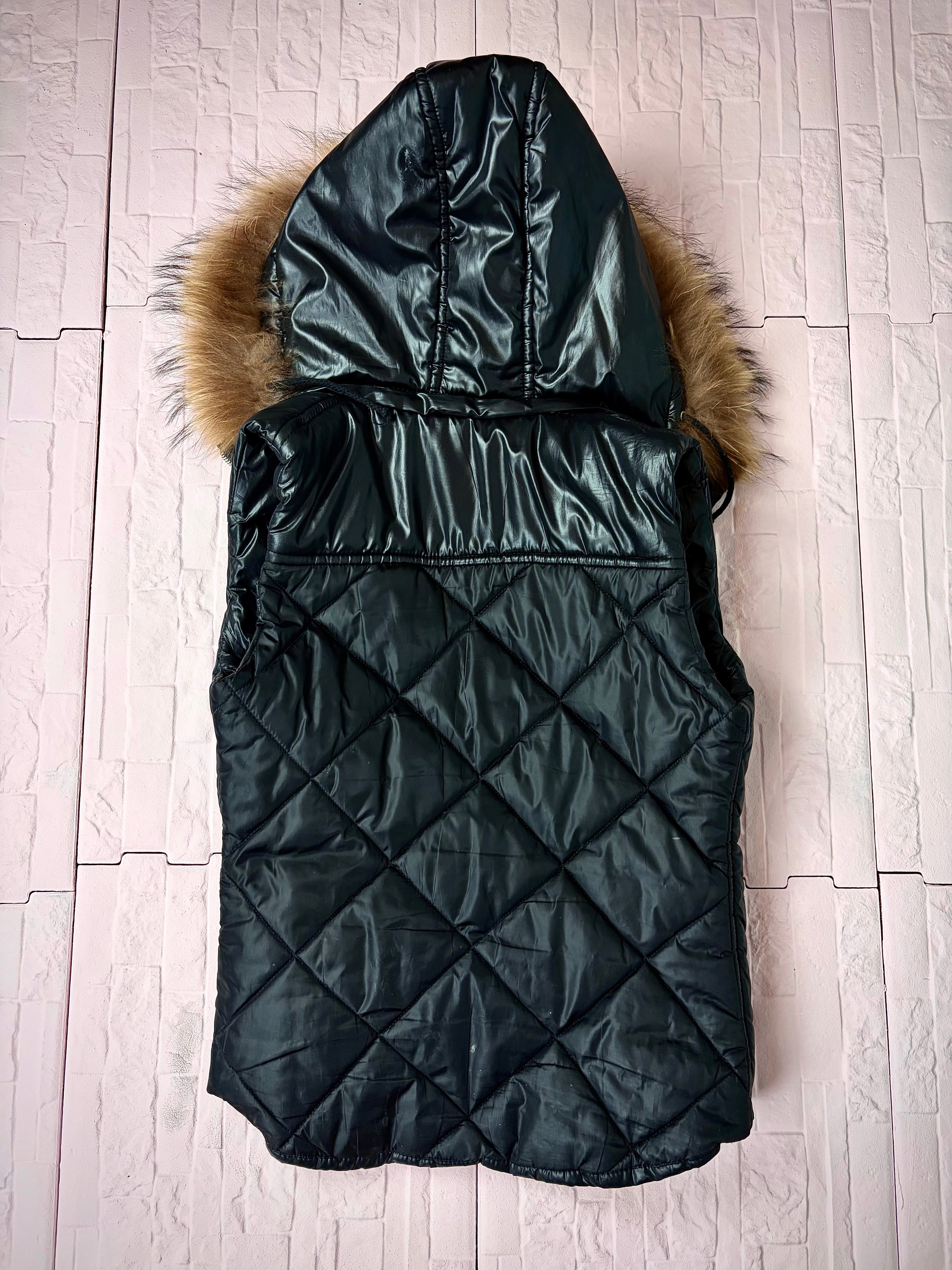 Philipp Plein waxed puffer vest