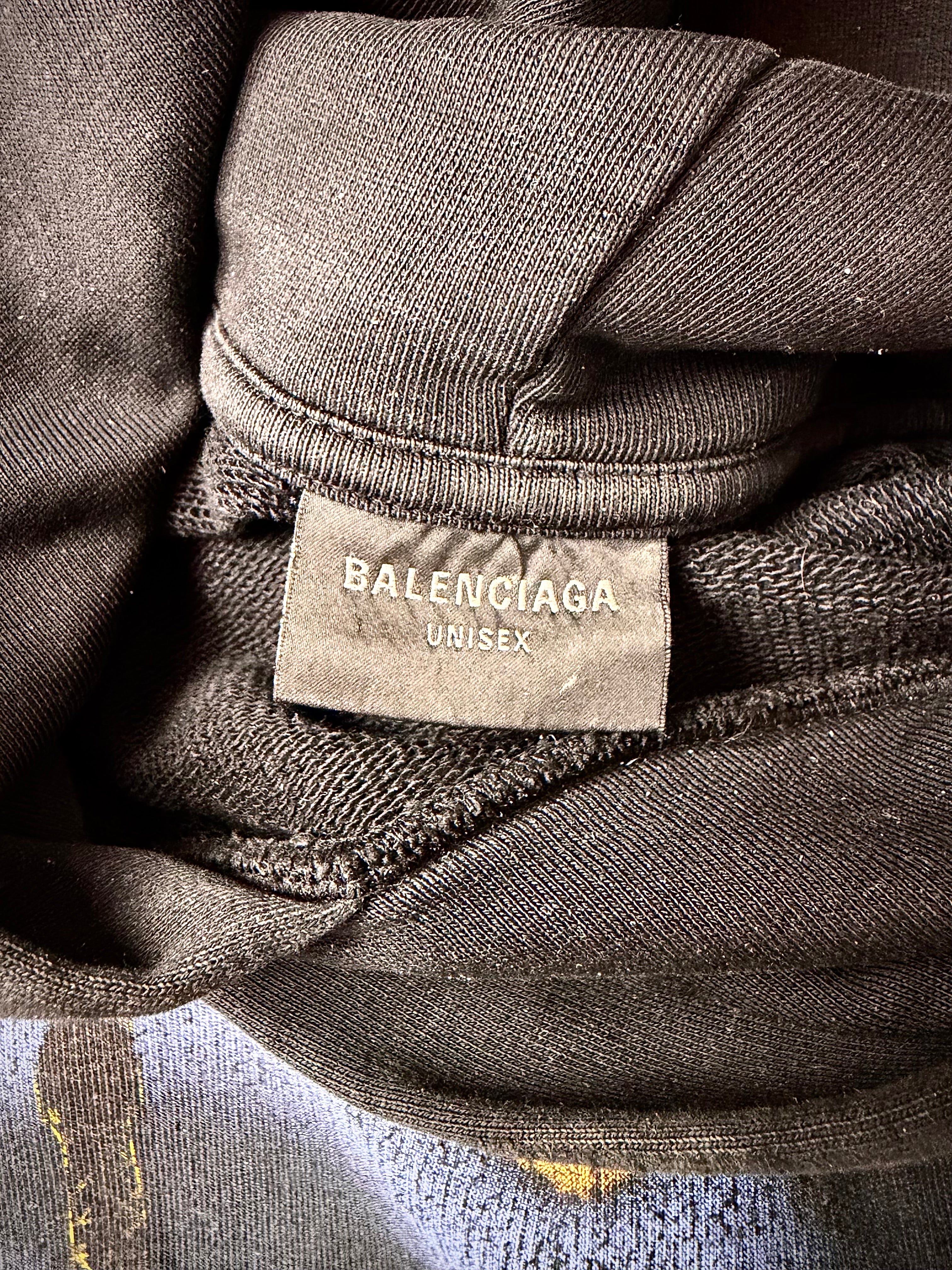 Balenciaga paris moon hoodie