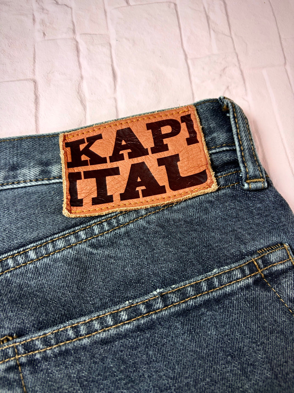 Kapital repaired denim