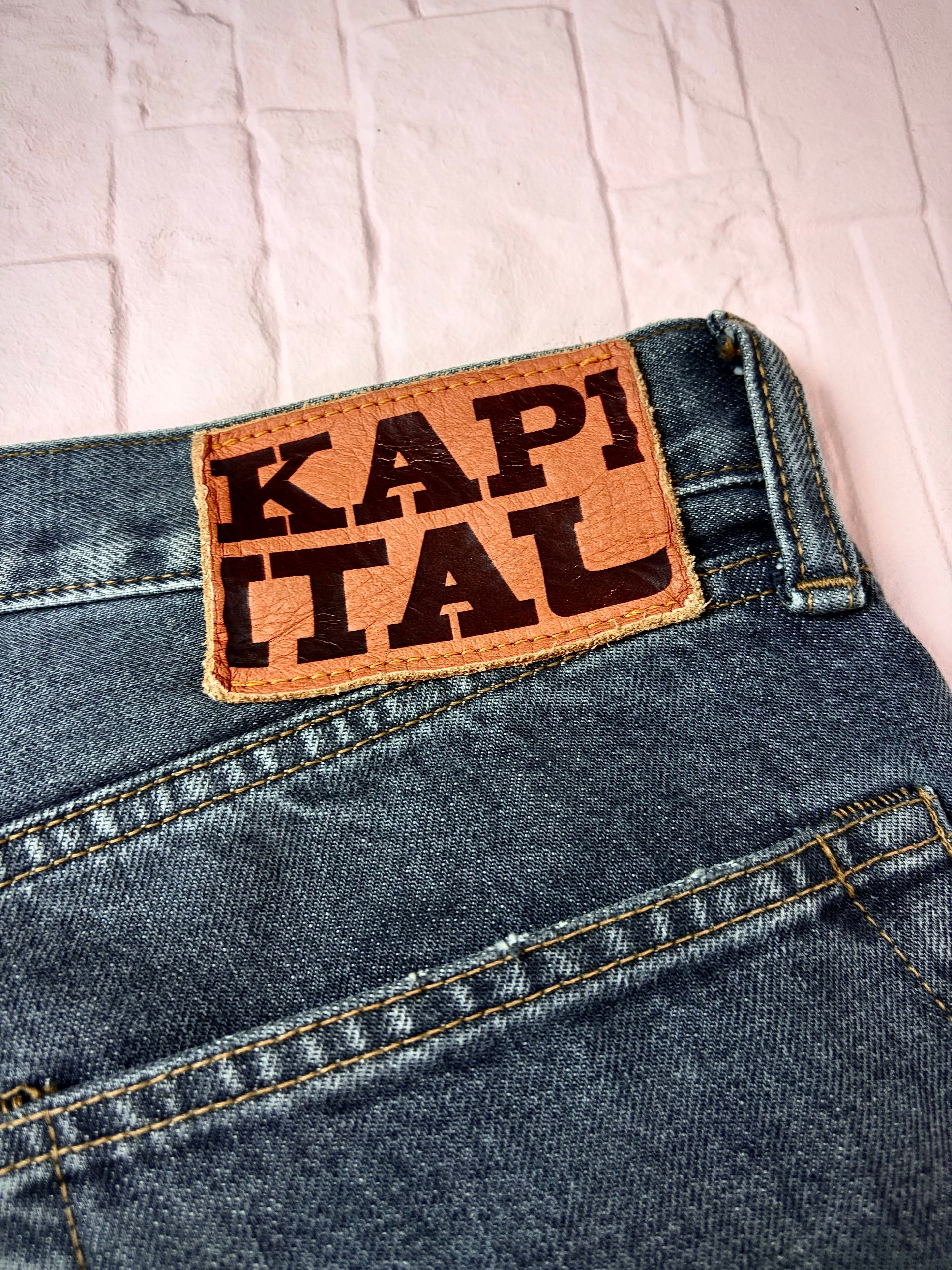 Kapital repaired denim