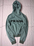 Prada zip hoodie