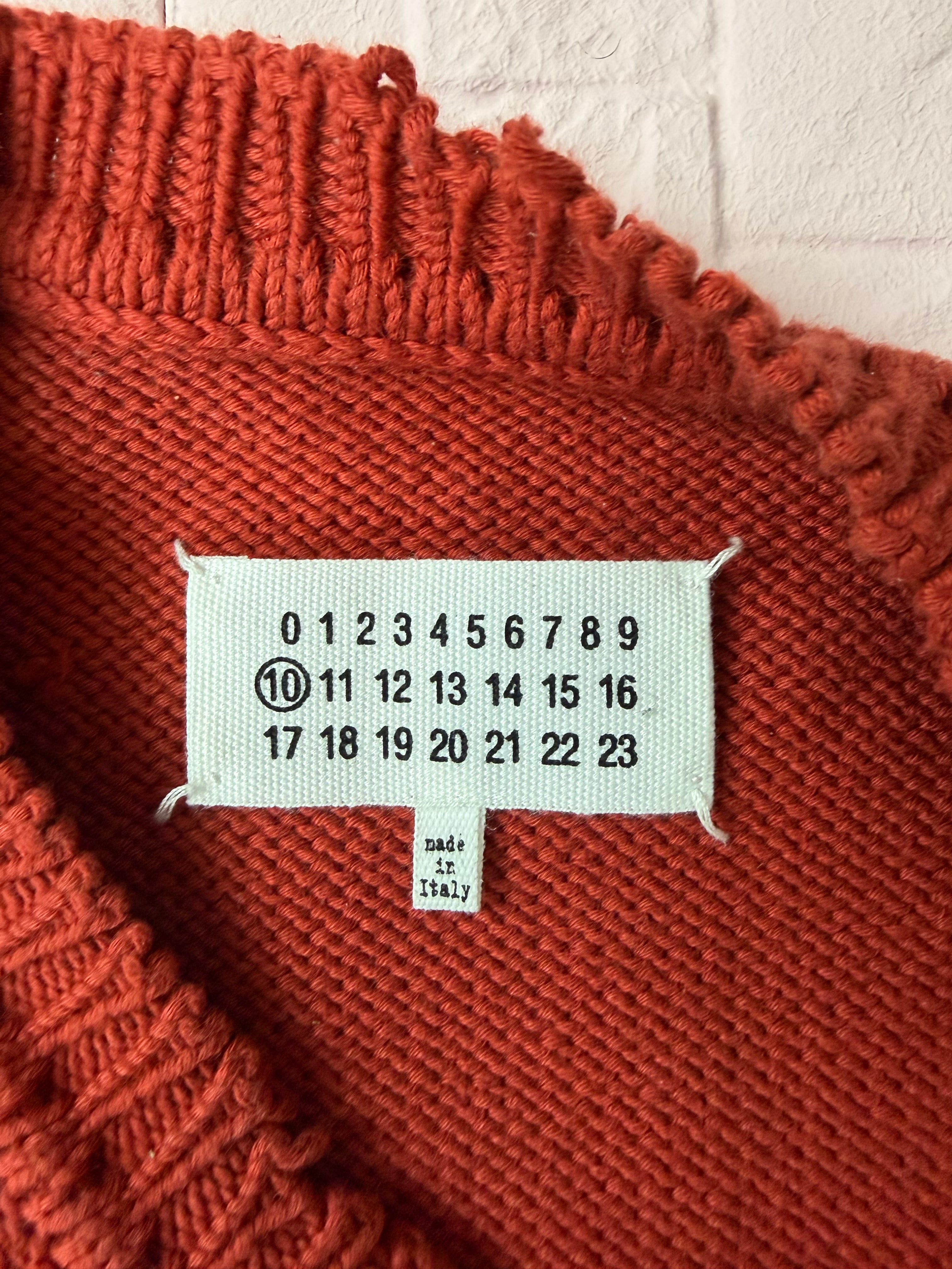 Maison Margiela distressed knit sweater