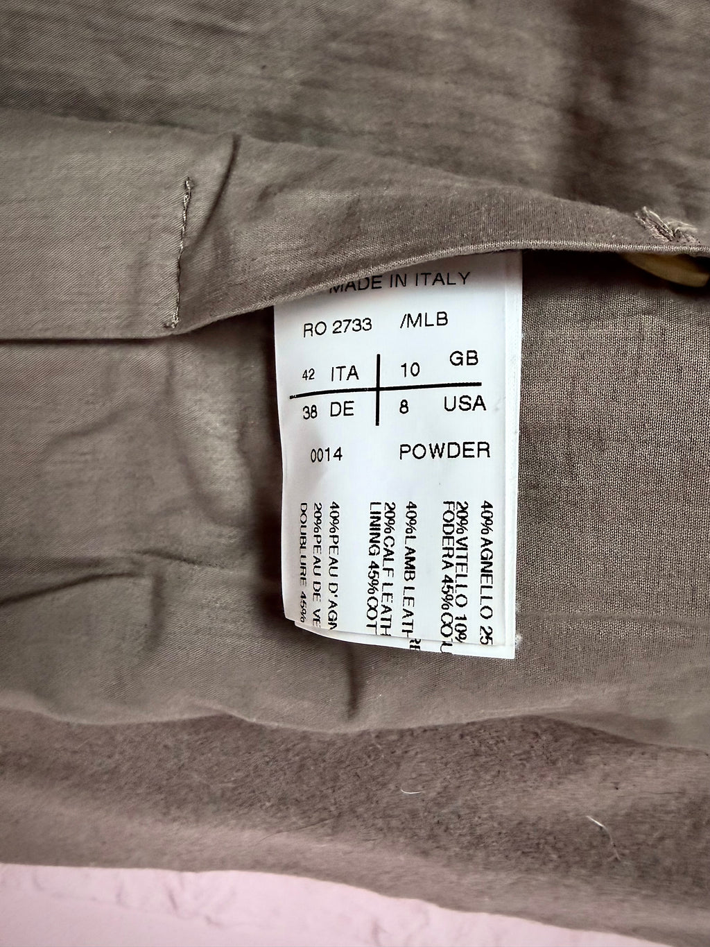Rick owens olmar mirta jacket