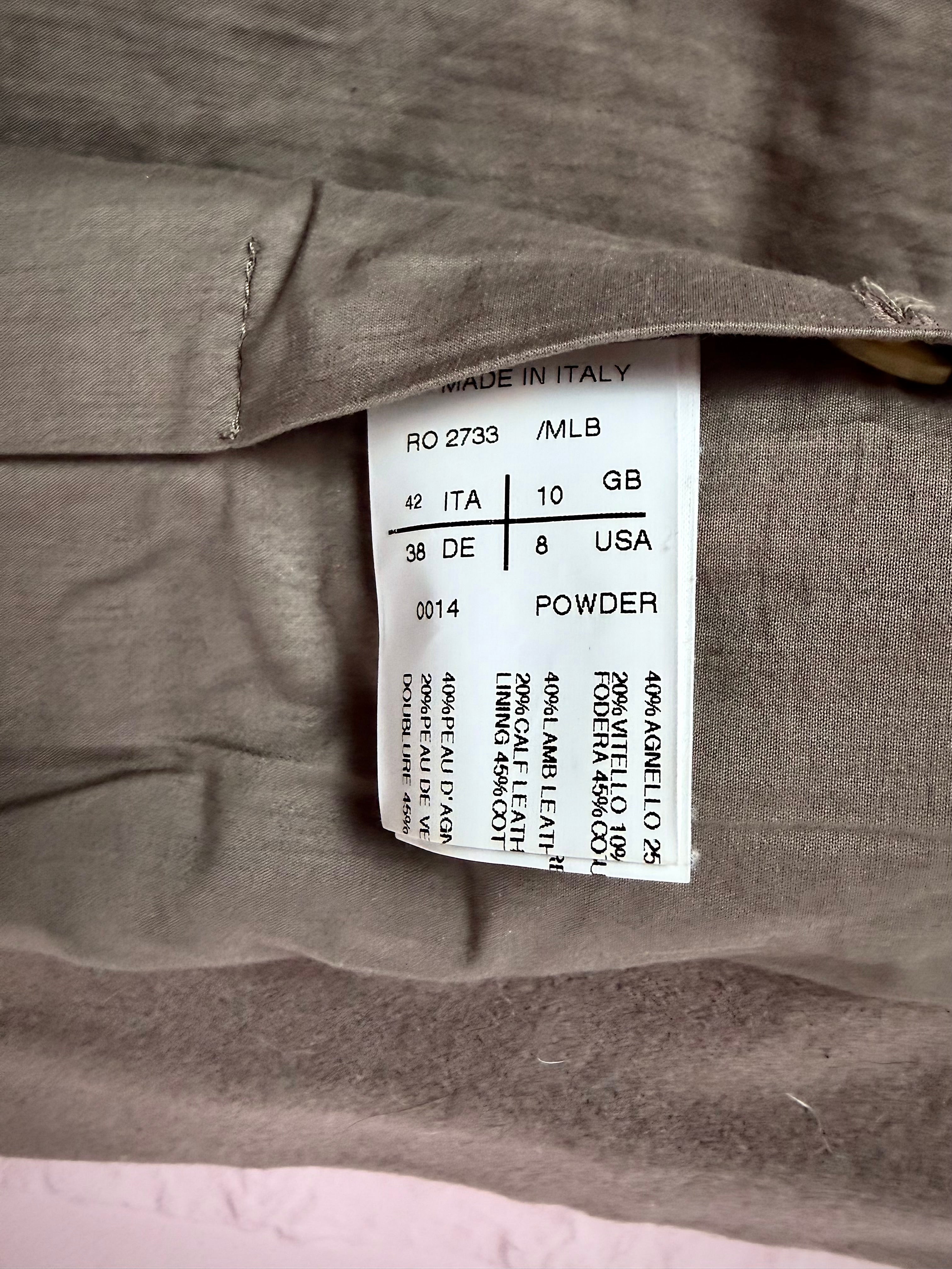 Rick owens olmar mirta jacket