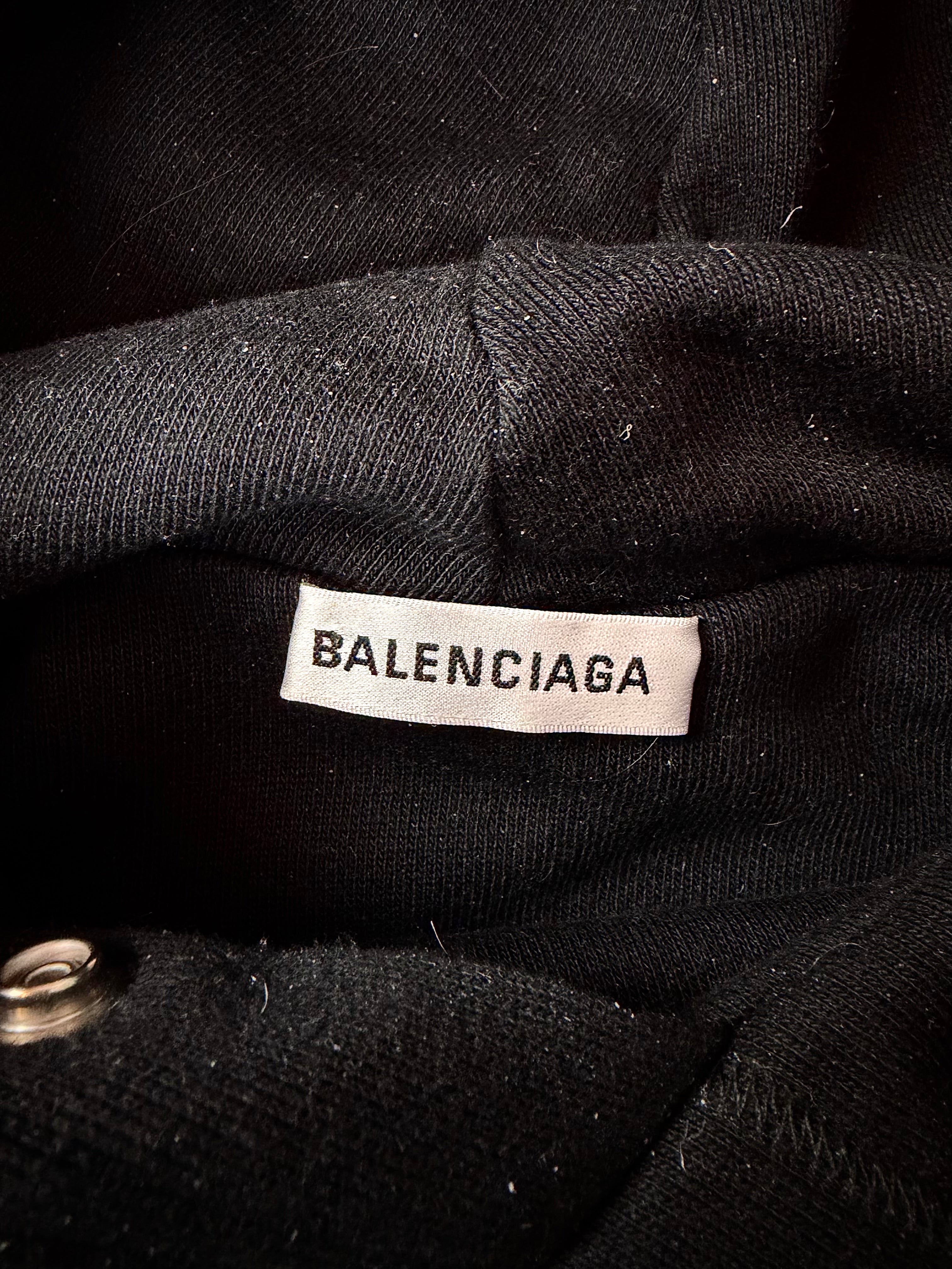 Balenciaga i love techno hoodie