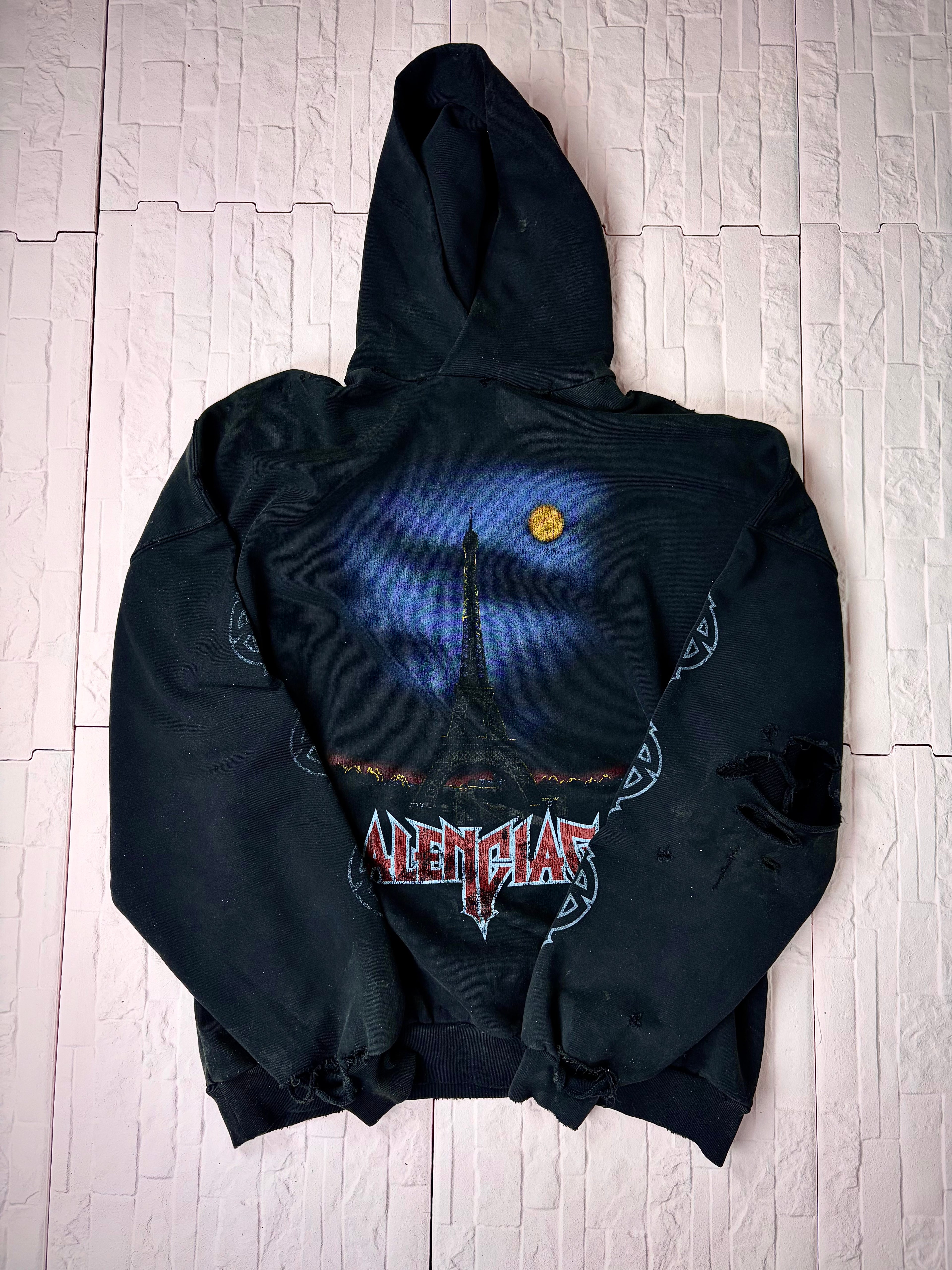 Balenciaga paris moon hoodie