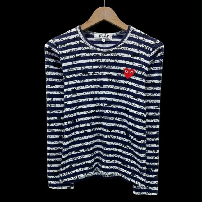 cdg x matt groening longsleeve