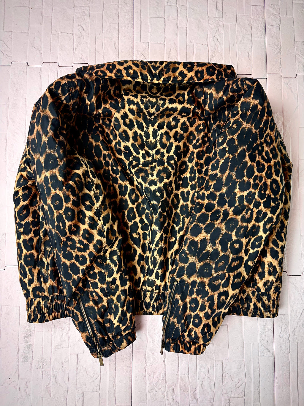 Saint Laurent leopard bomber