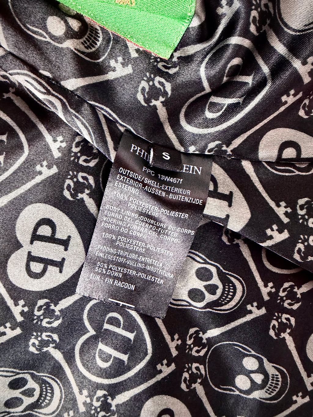 Philipp Plein waxed puffer vest