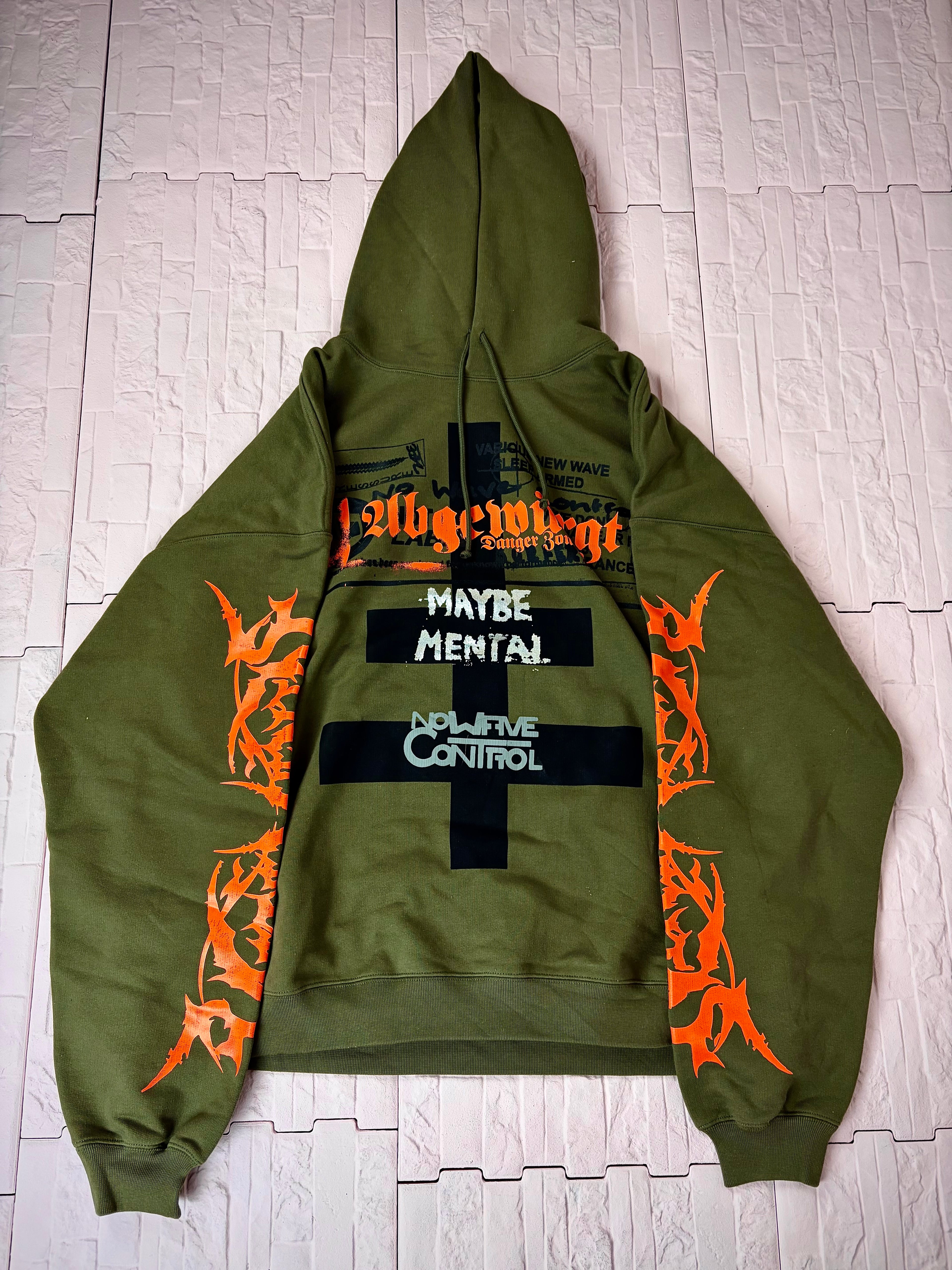 Vetements Maybe mental hoodie