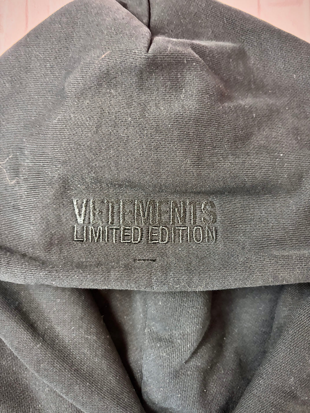 Vetements hi speed hoodie