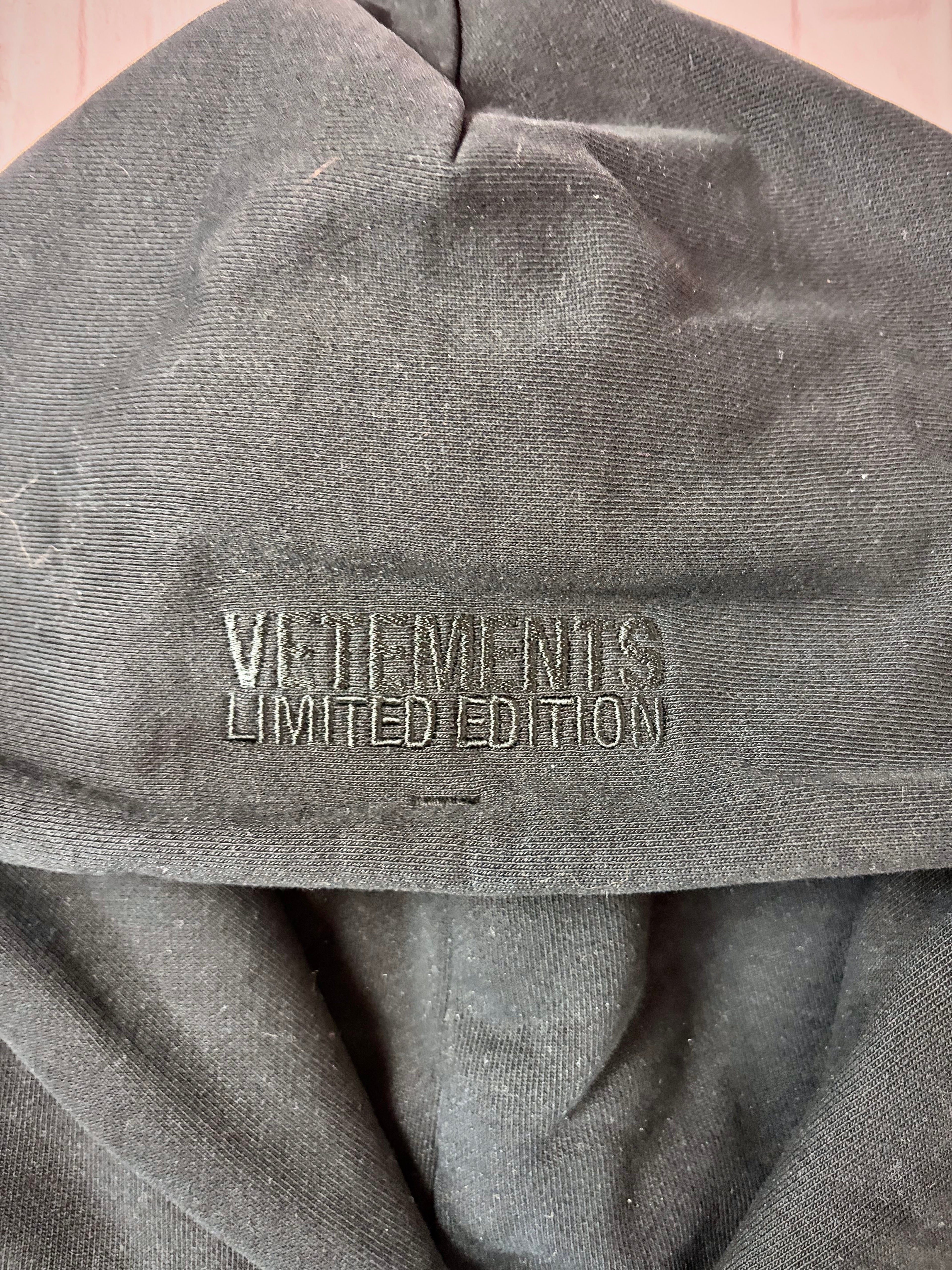 Vetements hi speed hoodie