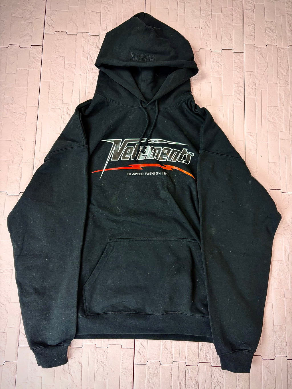 Vetements hi speed hoodie