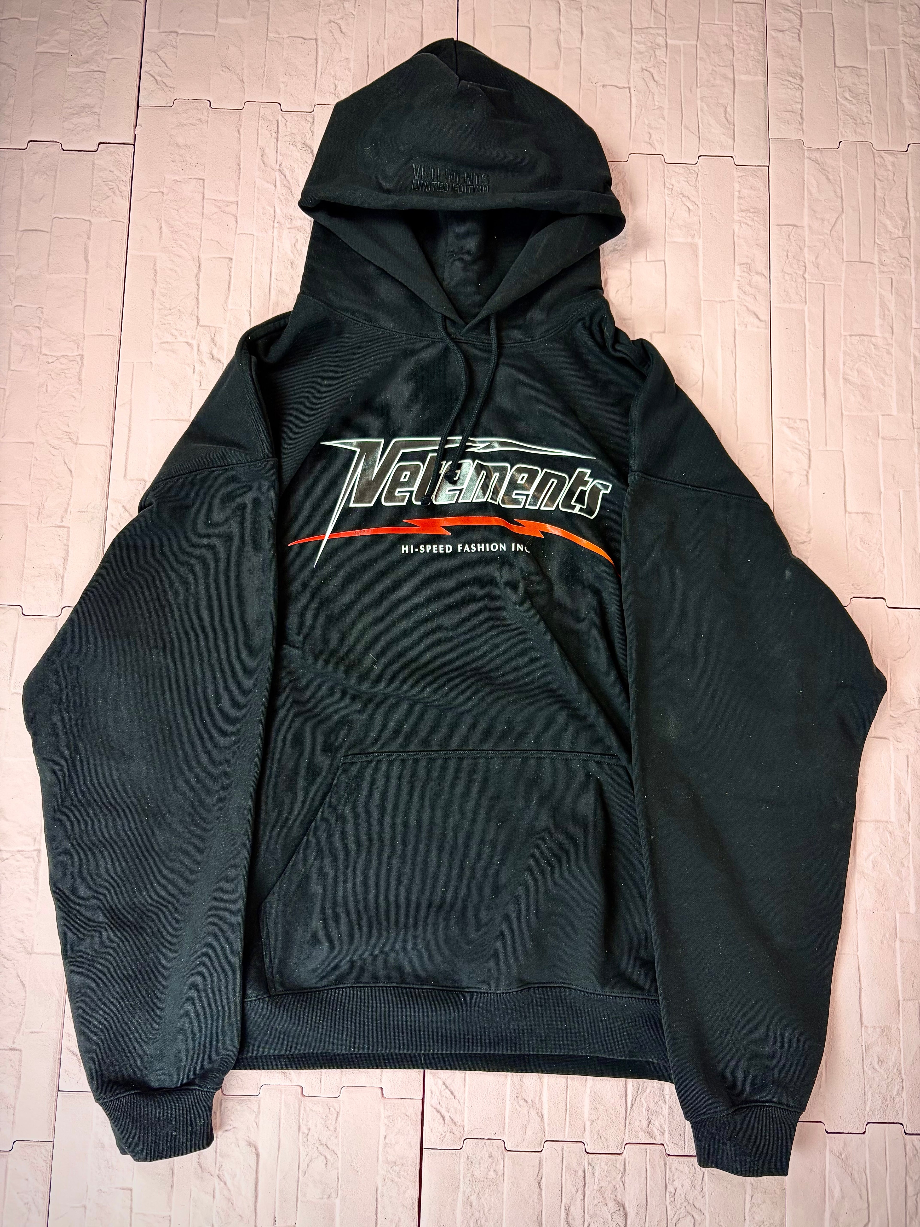 Vetements hi speed hoodie