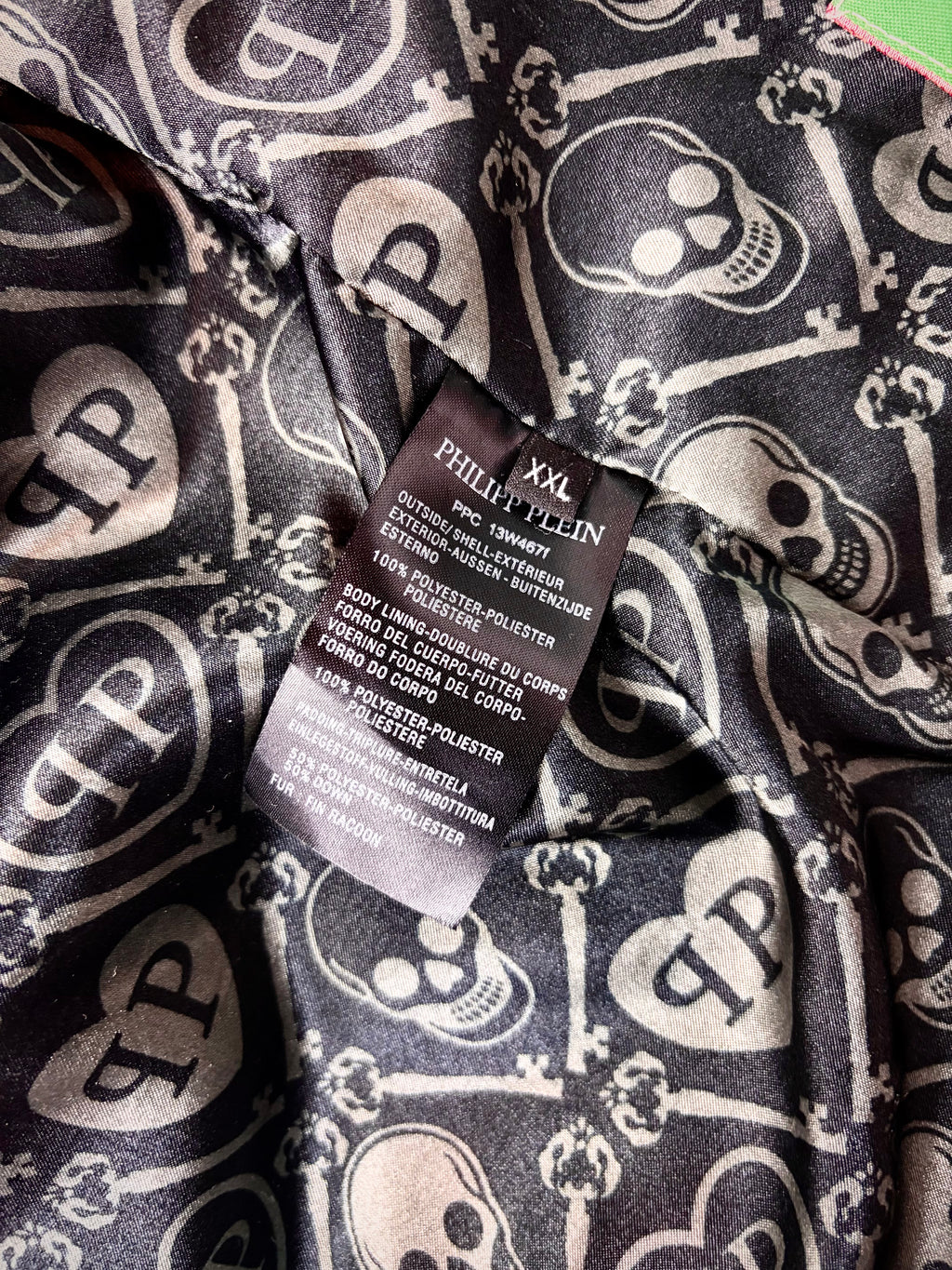 Philipp Plein waxed vest