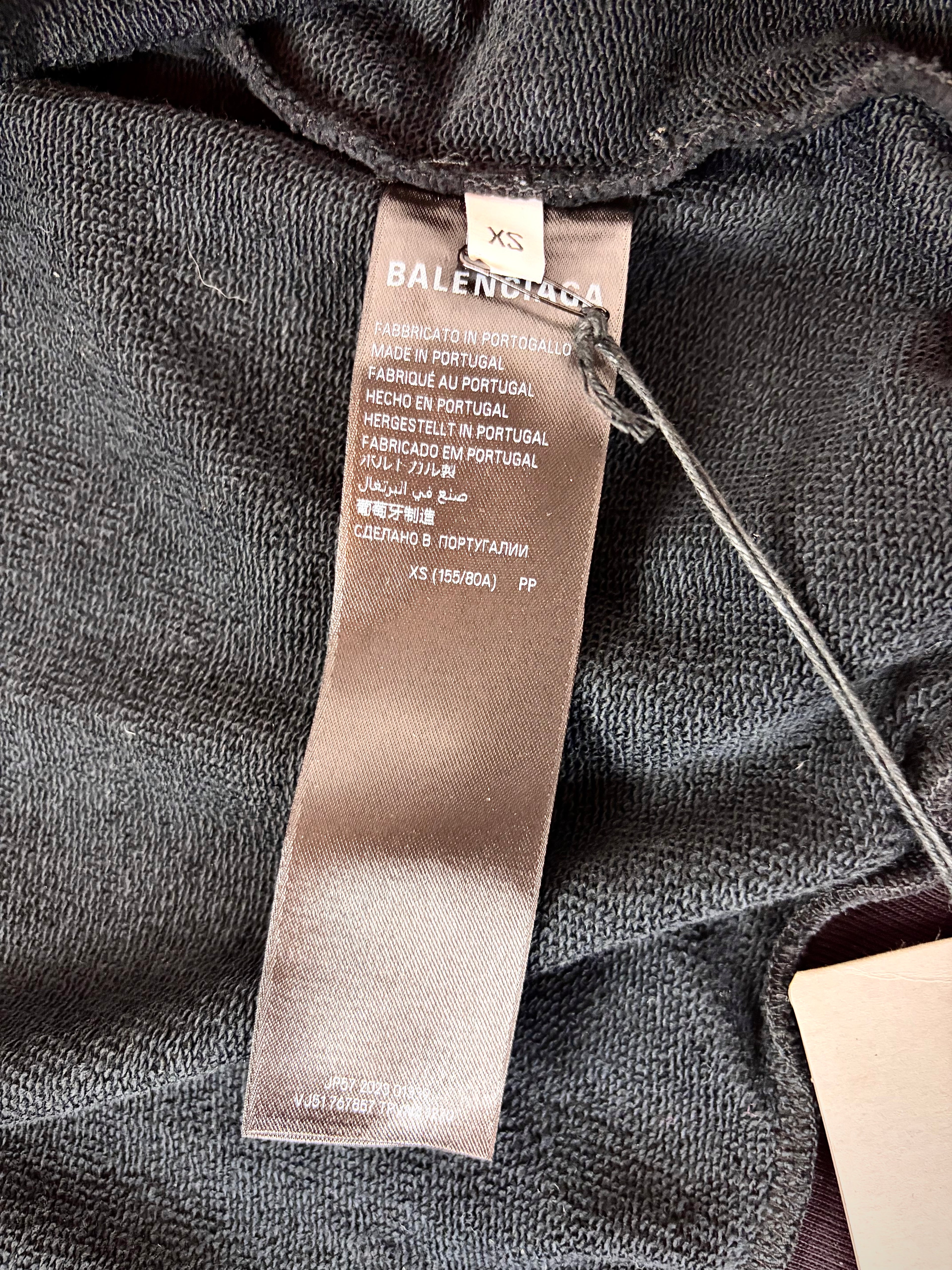 Balenciaga sample note zip