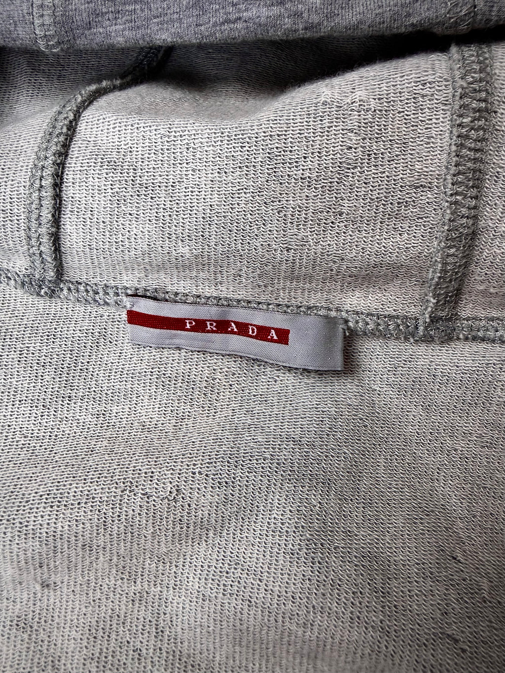 Prada zip hoodie