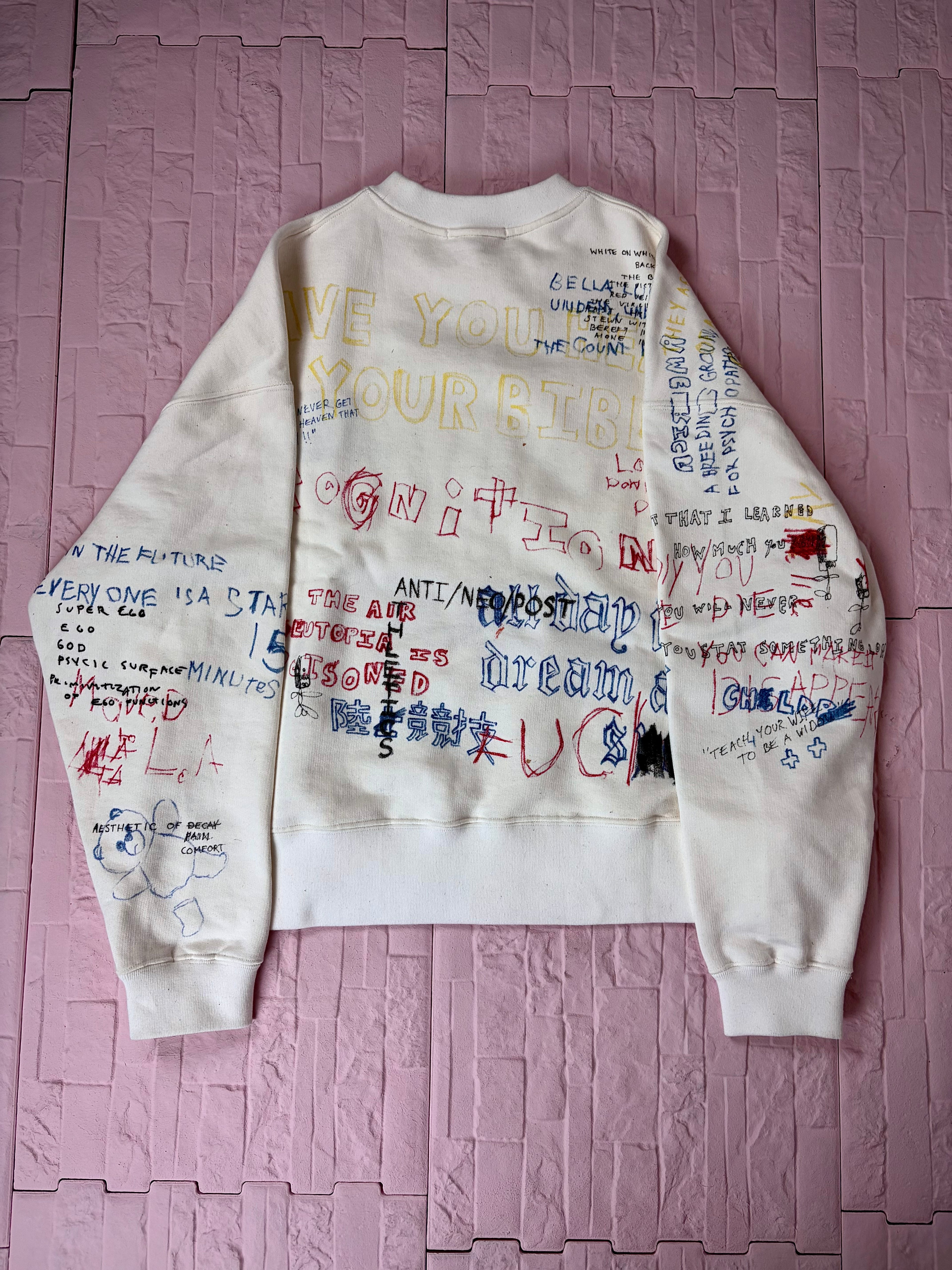 Yeezy x erd scribble sweater