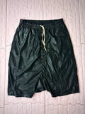 Rick owens waxed o&m shorts