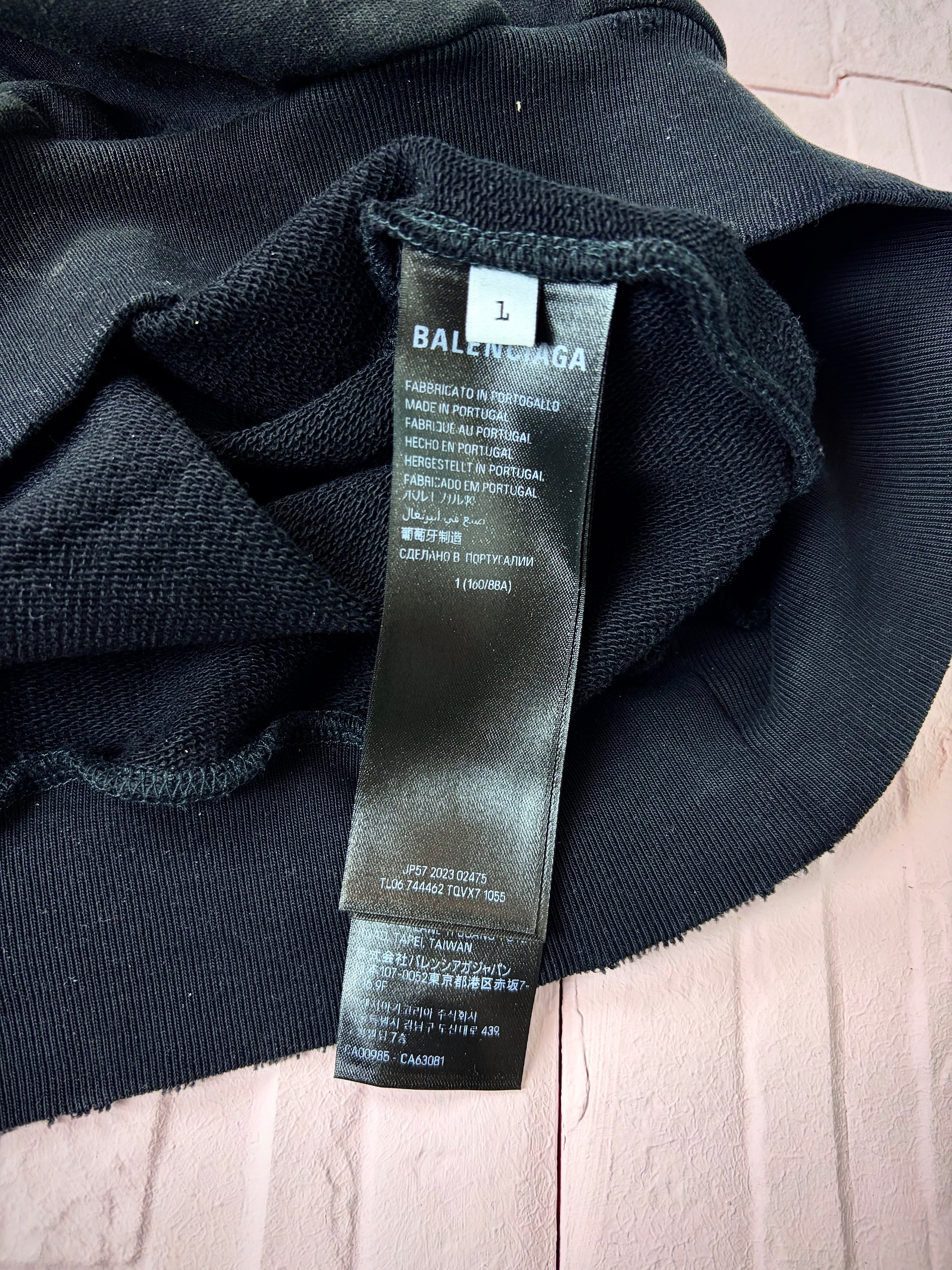 Balenciaga paris moon hoodie