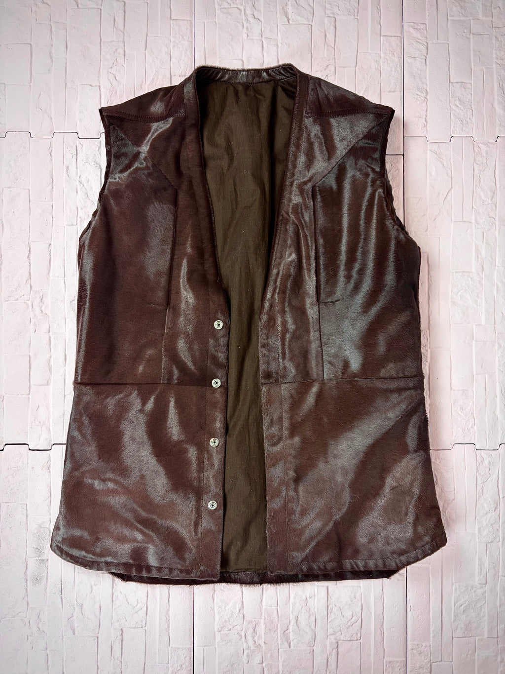 Rick owens Ponyhair vest