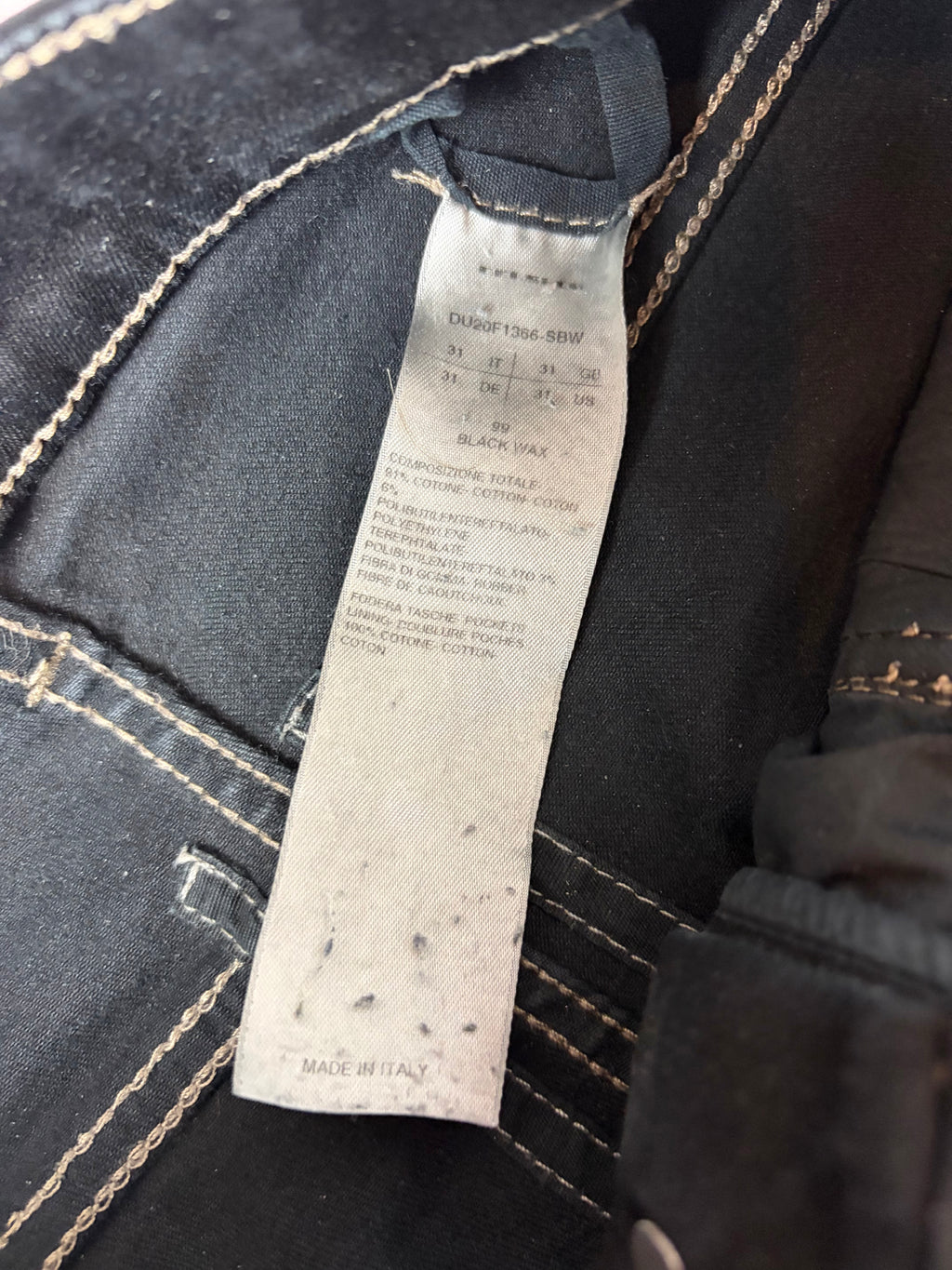 Rick owens FW20 waxed detroit cut
