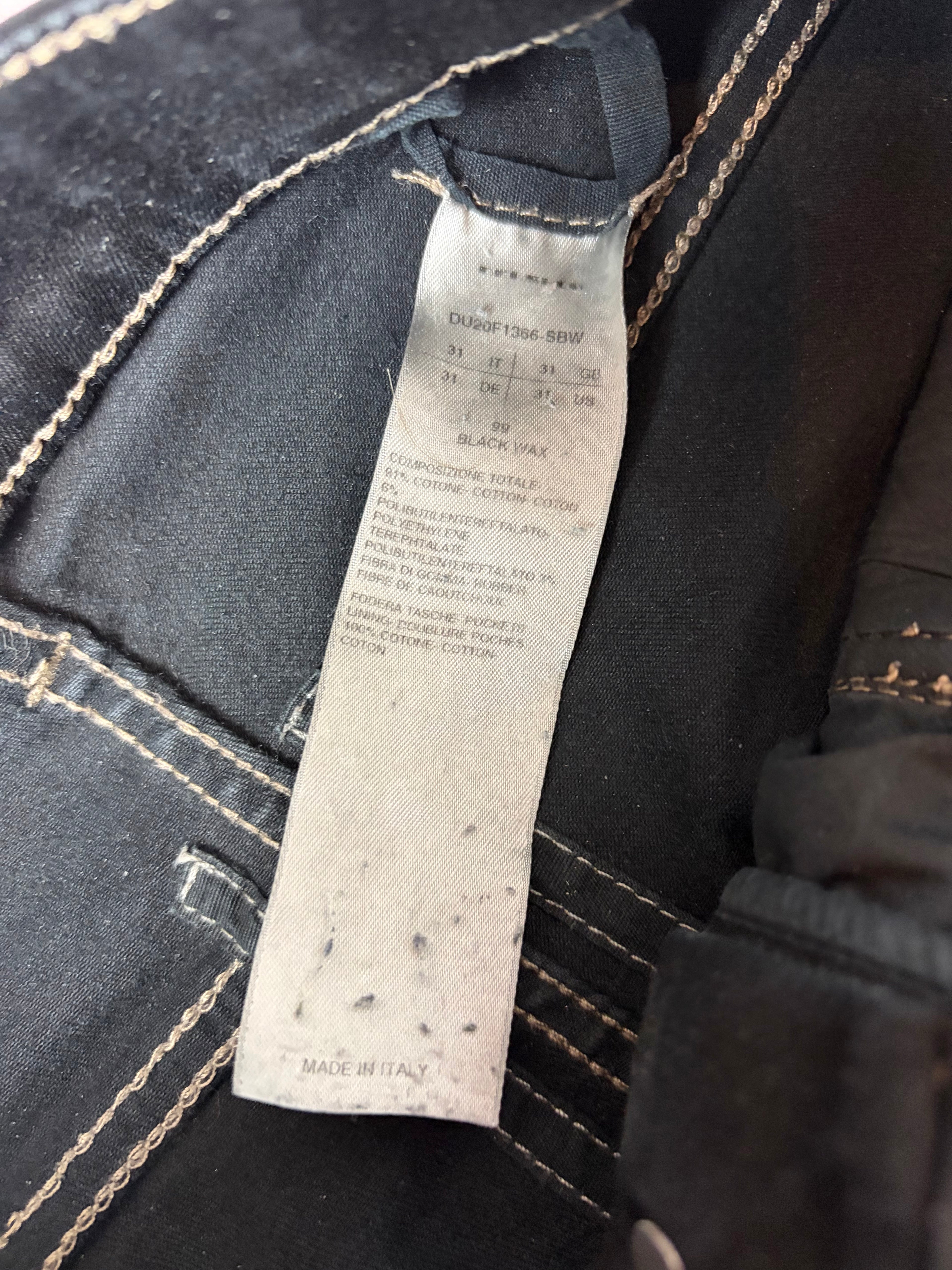 Rick owens FW20 waxed detroit cut