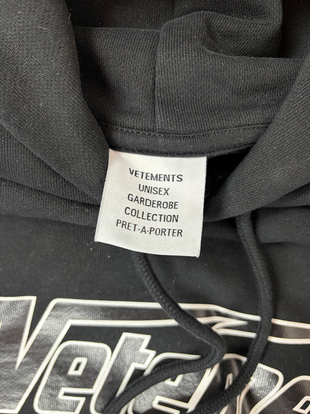 Vetements hi speed hoodie