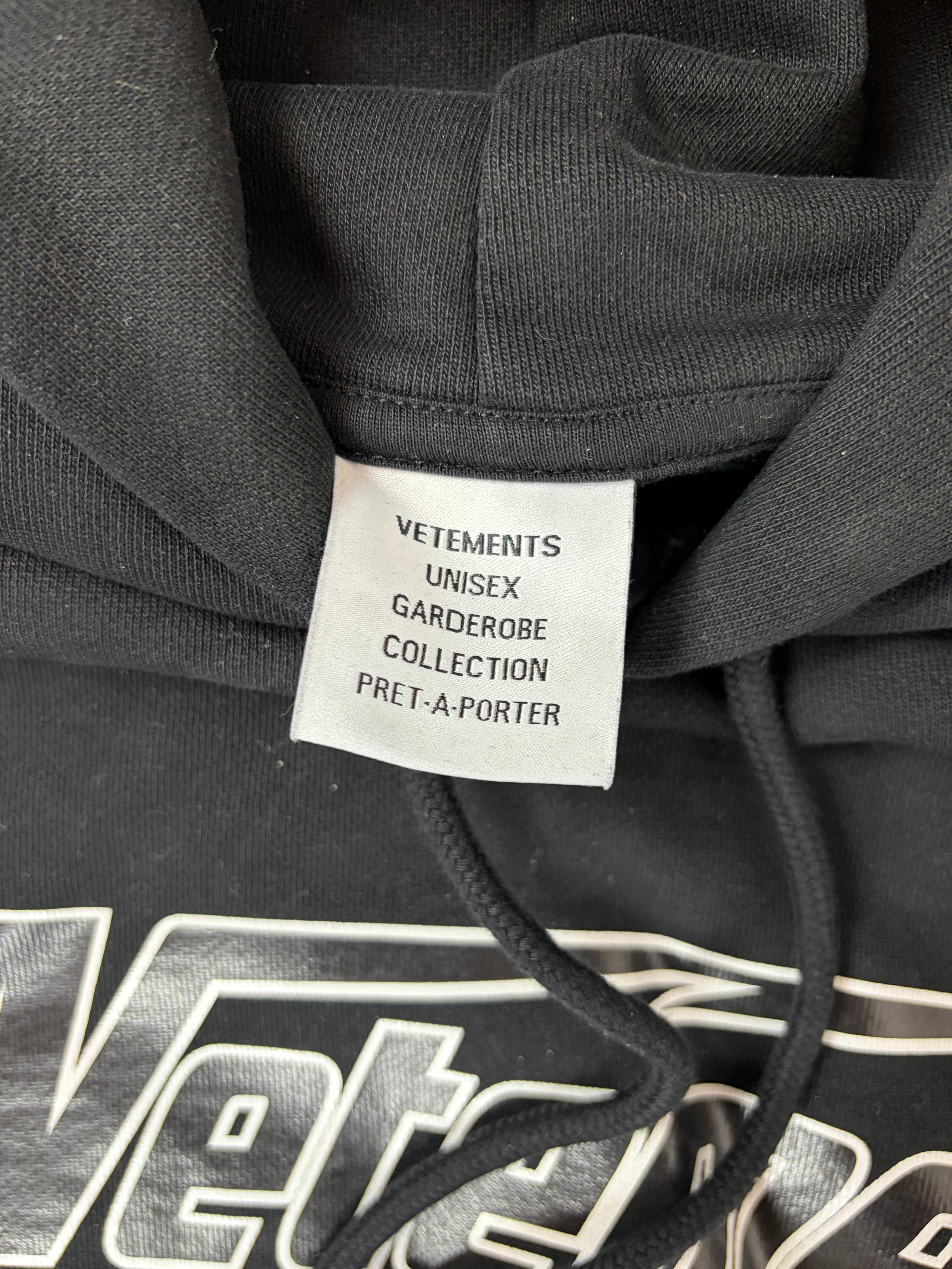 Vetements hi speed hoodie