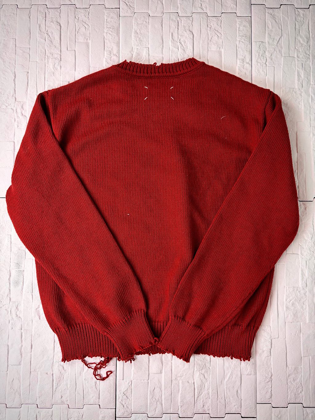 Maison Margiela distressed knit sweater