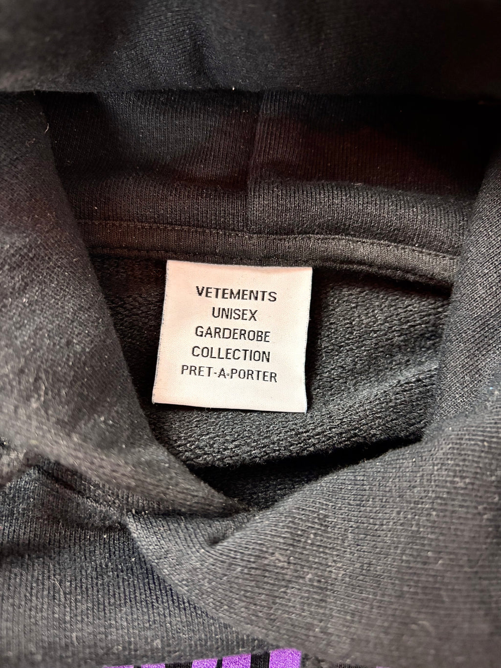 Vetements Language hoodie