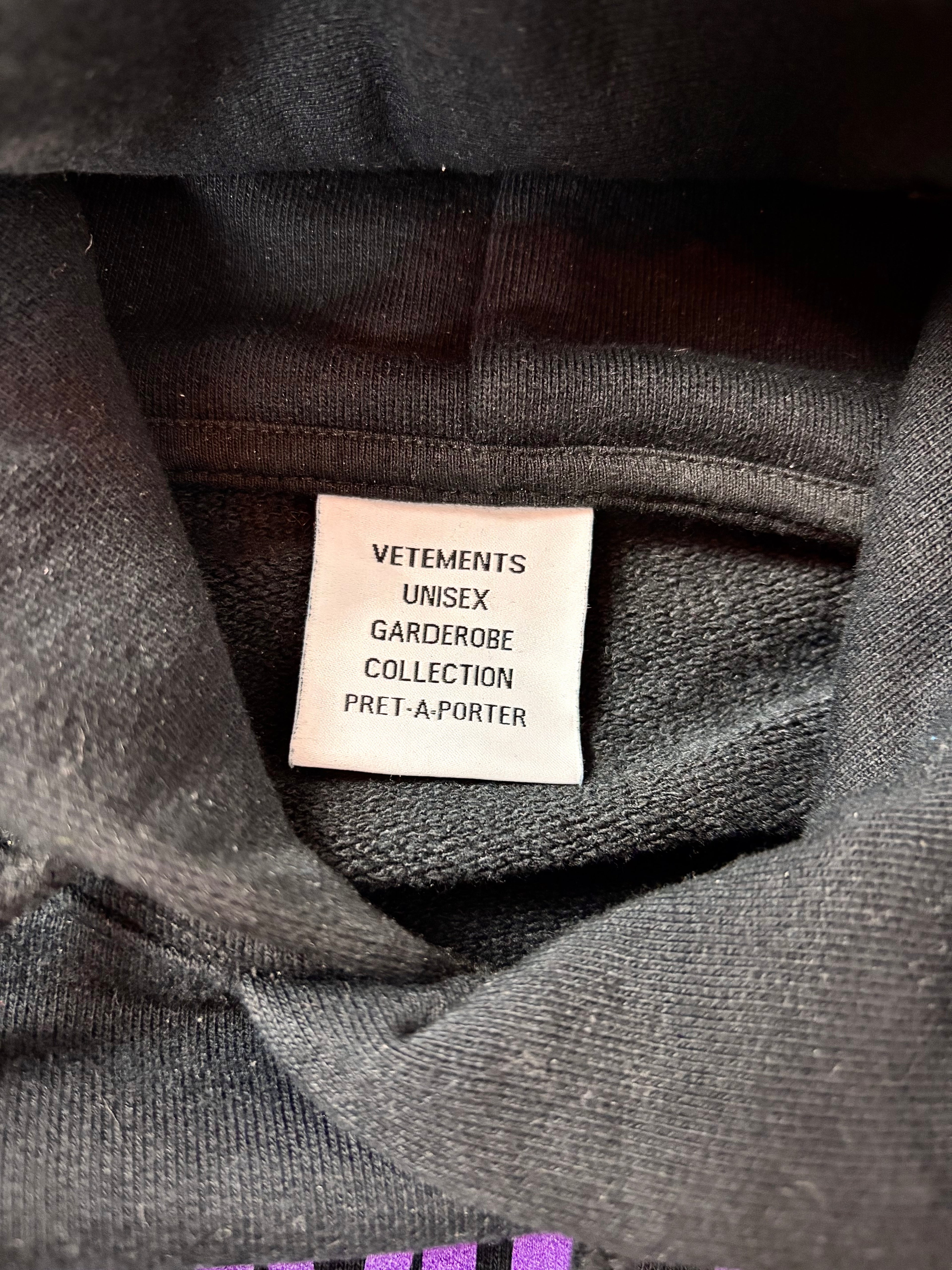 Vetements Language hoodie