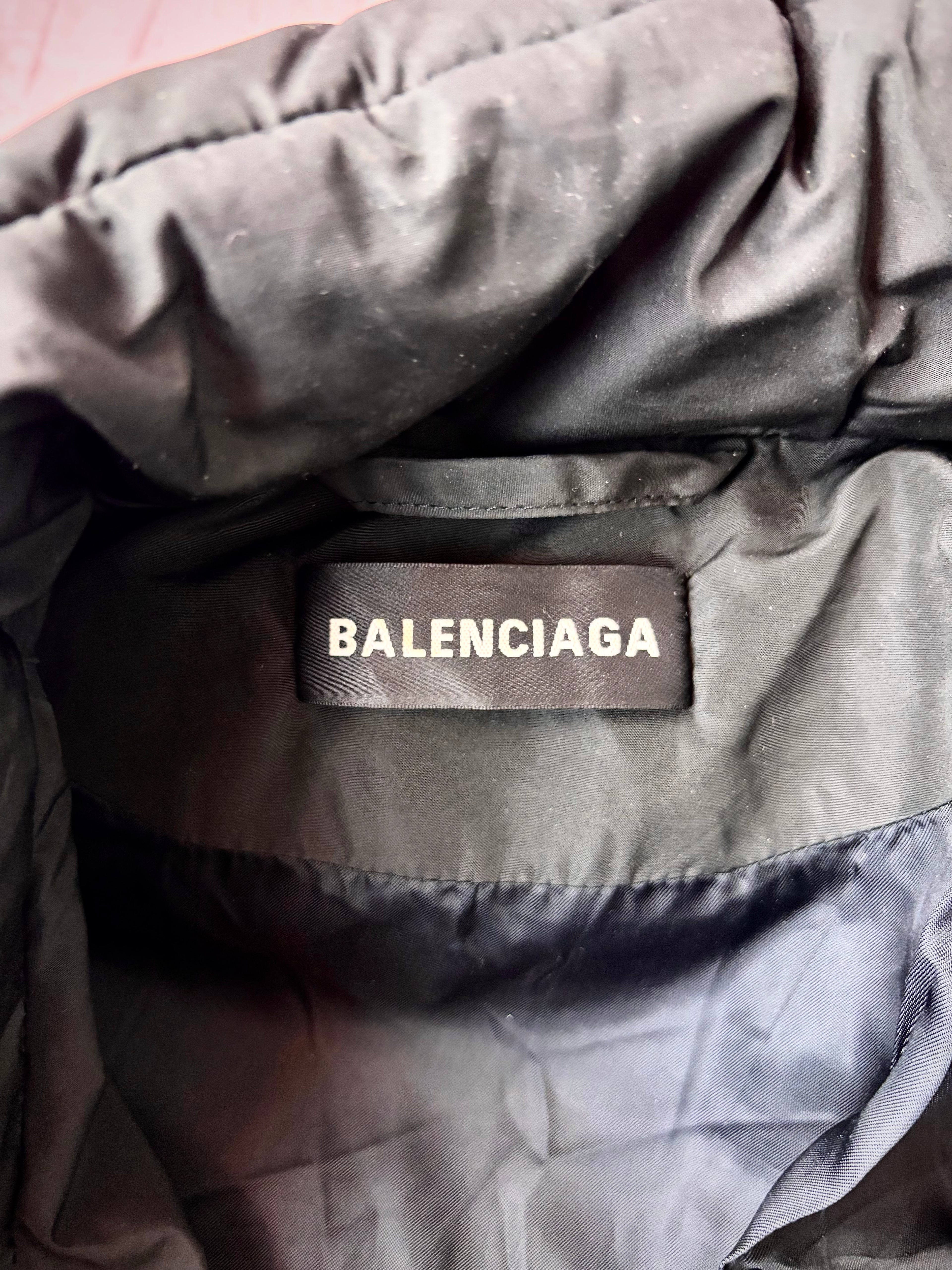 Balenciaga C shape puffer