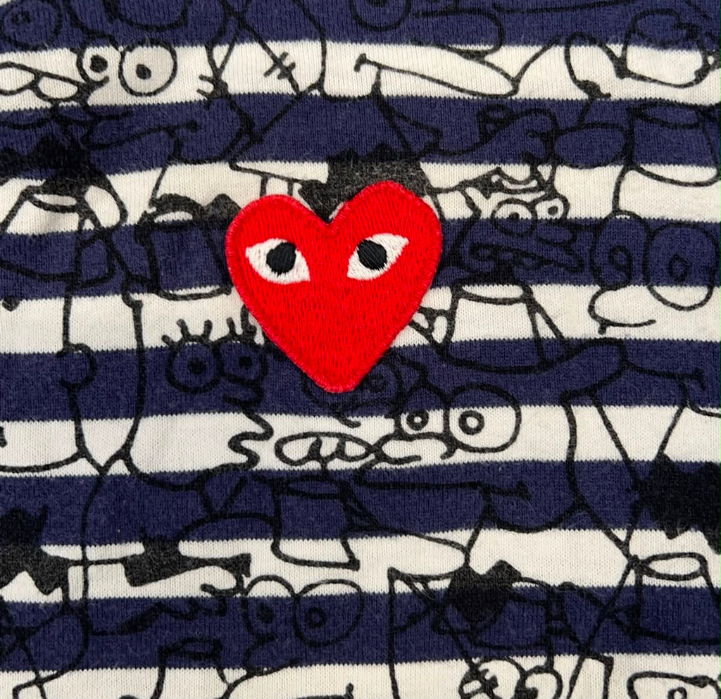 cdg x matt groening longsleeve