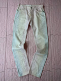 Maison margiela dyed denim