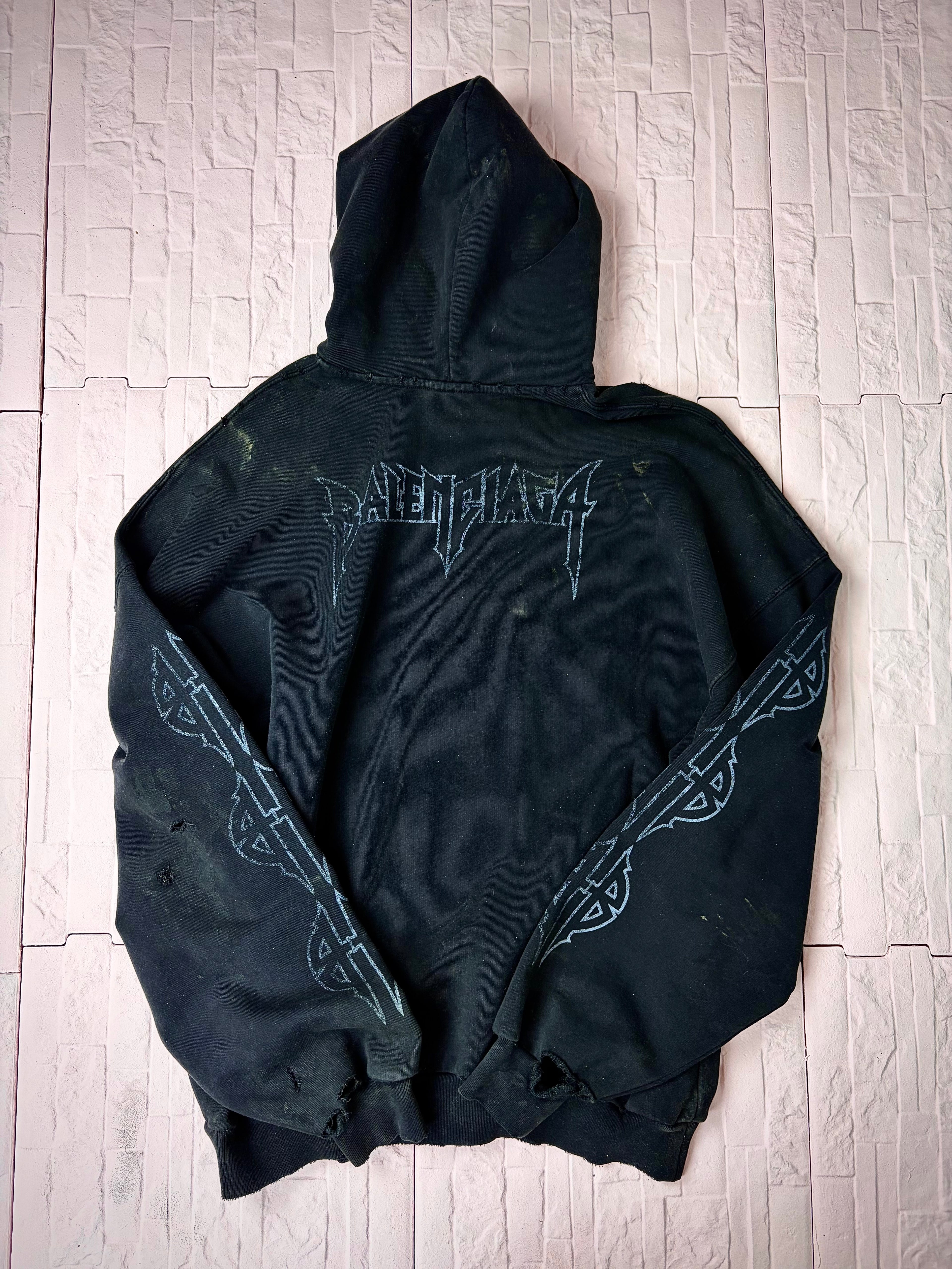 Balenciaga paris moon hoodie