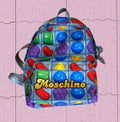 Moschino SS17 Candy crush backpack