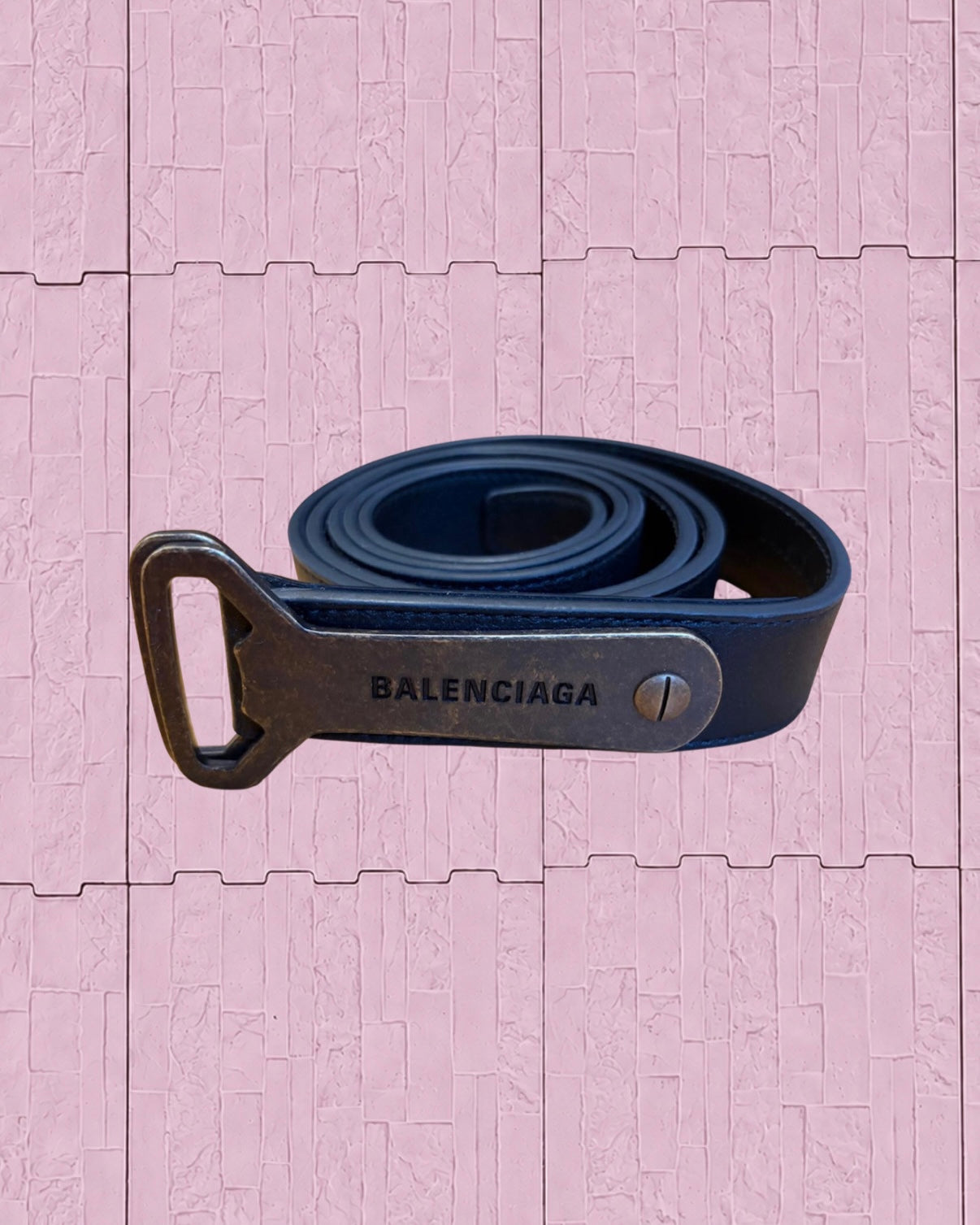 Balenciaga bottle opener belt